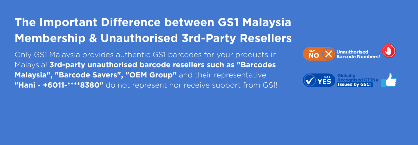 Unauthorised resellers graphic