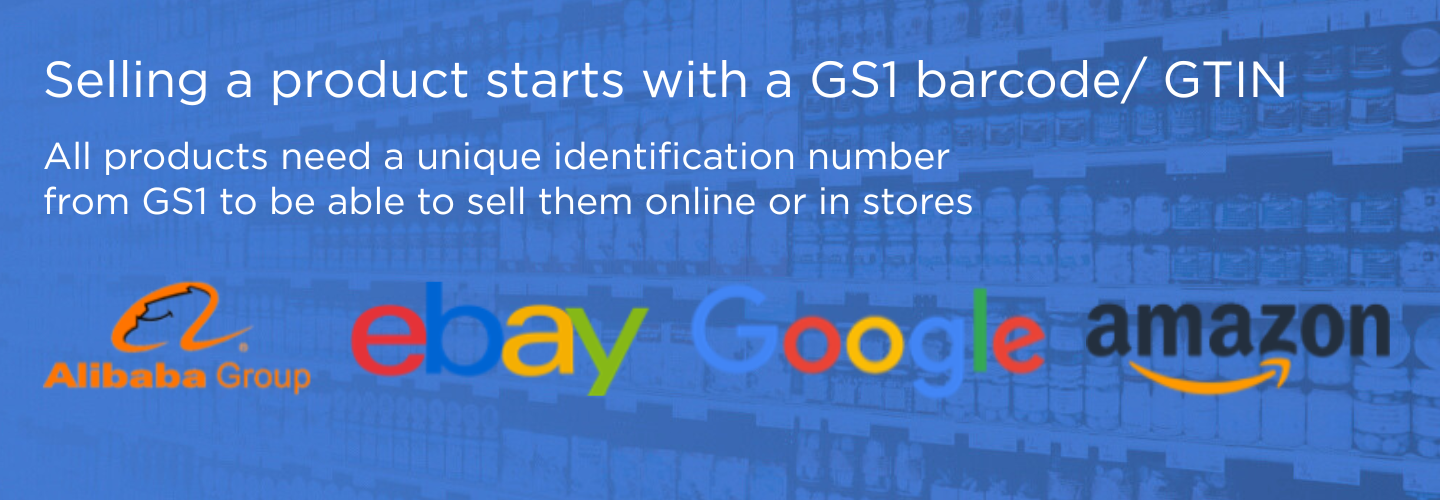 Selling a product starts with a GS1 barcode/GTIN