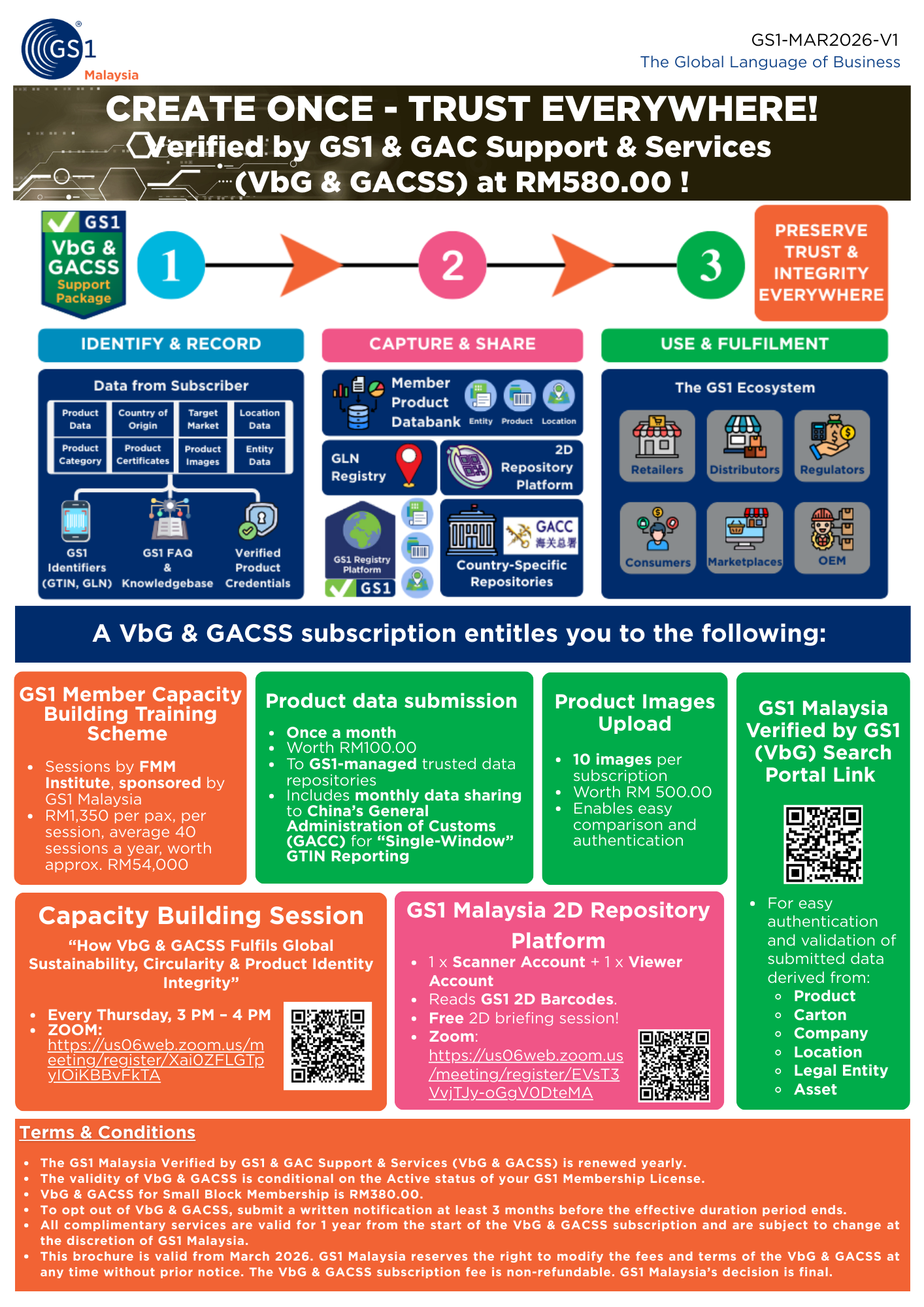 VbG & GACSS Brochure, Standard