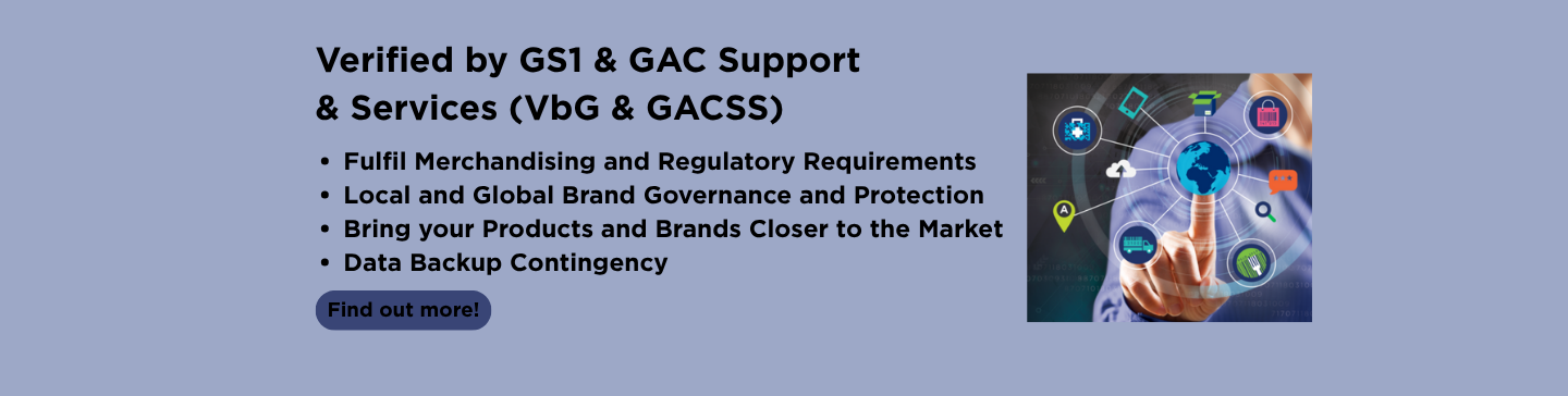 Verified by GS1 & GACSS!